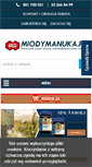 Mobile Screenshot of miodymanuka.pl