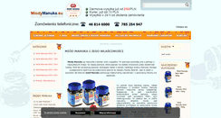 Desktop Screenshot of miodymanuka.eu